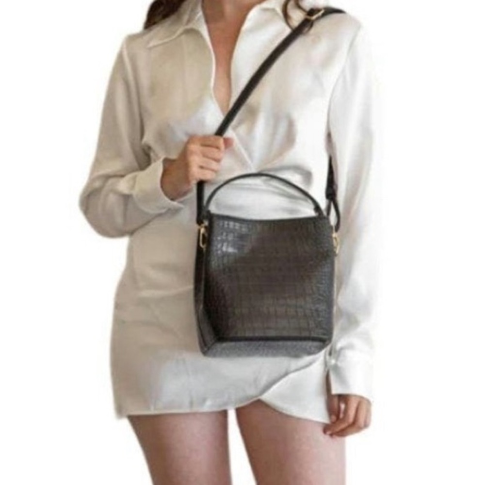 AOTA Vegan Leather Crossbody. NWT